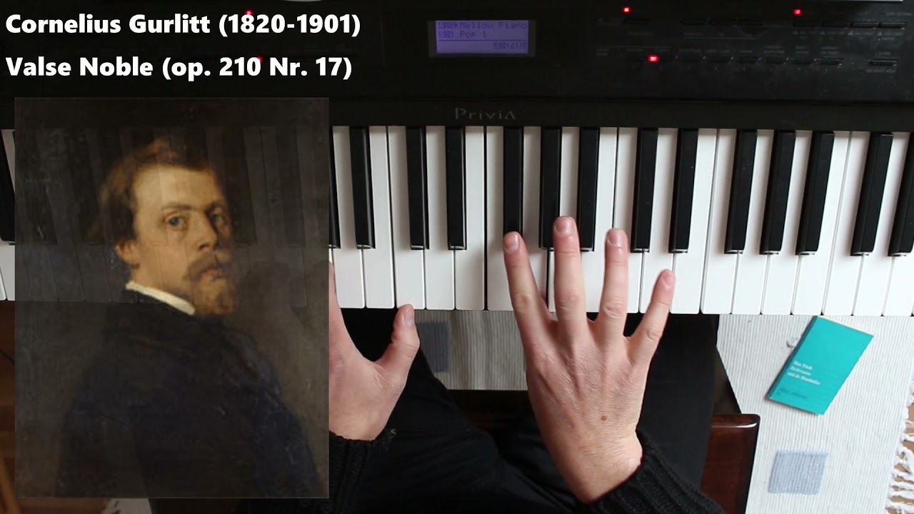Valse Noble (op. 210  Nr. 17) von Cornelius Gurlitt - Mobiler Musikunterricht -