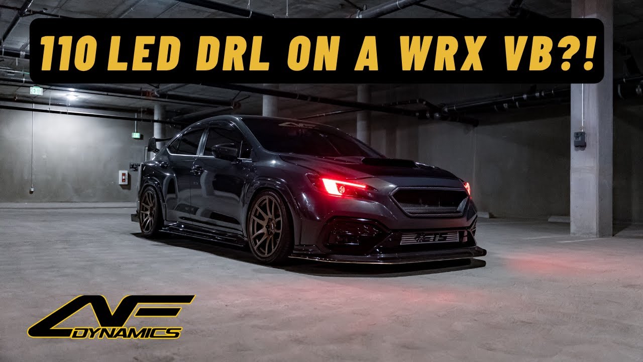 WRX Gets INSANE LED C‑Light Upgrade! 