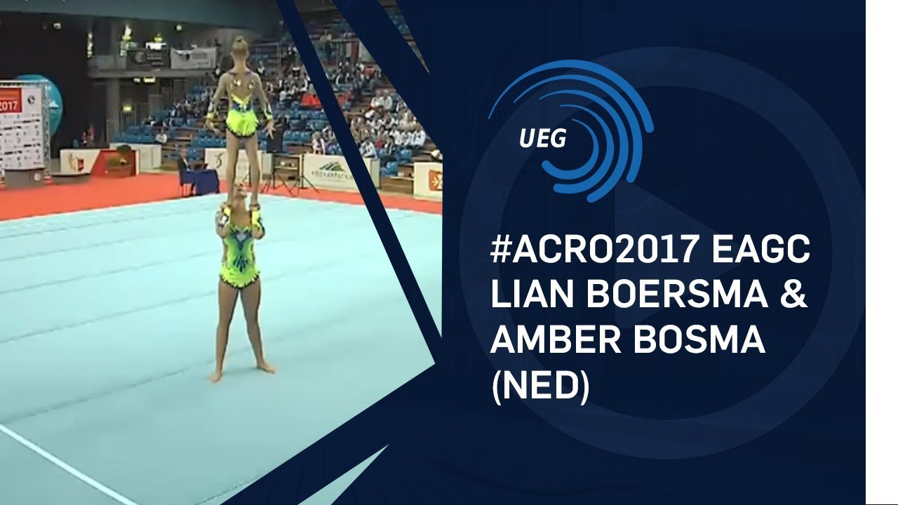 Lian BOERSMA & Amber BOSMA (NED) - 2017 11 - 16 Women's pair final