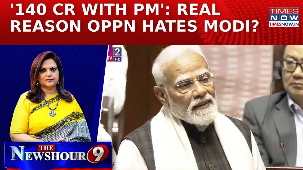 PM Modi Targets Oppn In RS, Opens Cong ‘Archive Of Abuses’, Takes On ‘Kabr Khudegi Gang’ | Newshour