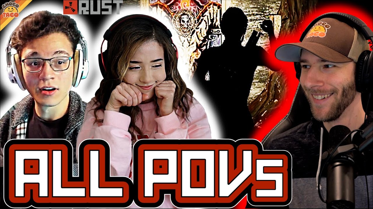 RUST S2 BONUS | All Perspectives ft. Pokimane and RayC - chocoTaco OTV Rust Server 