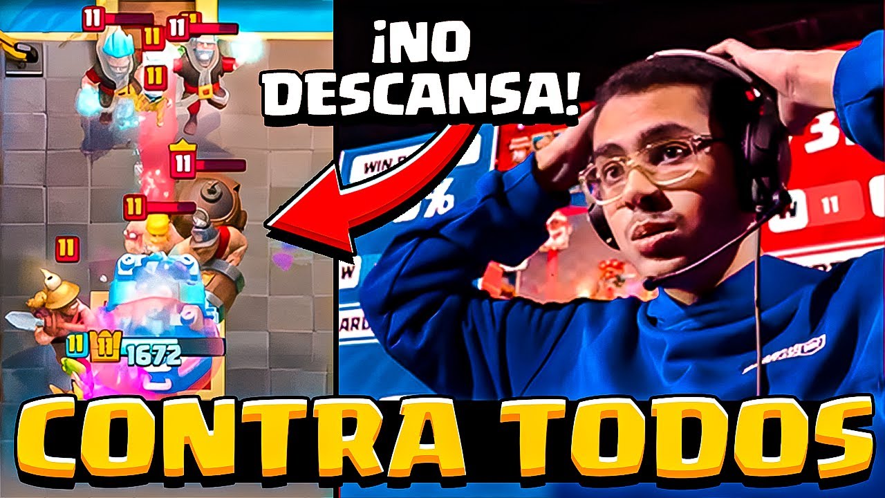 MOHAMEDLIGHT CONTRA EL MUNDO | ¿Puede el solo contra todo un país ? #clashroyale