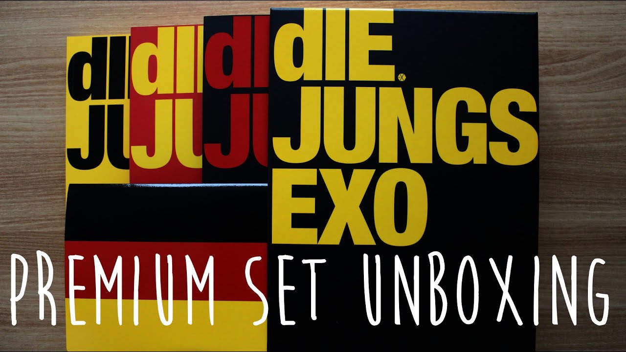 [Unboxing] EXO Die Jungs Photobook Limited Premium Set Edition