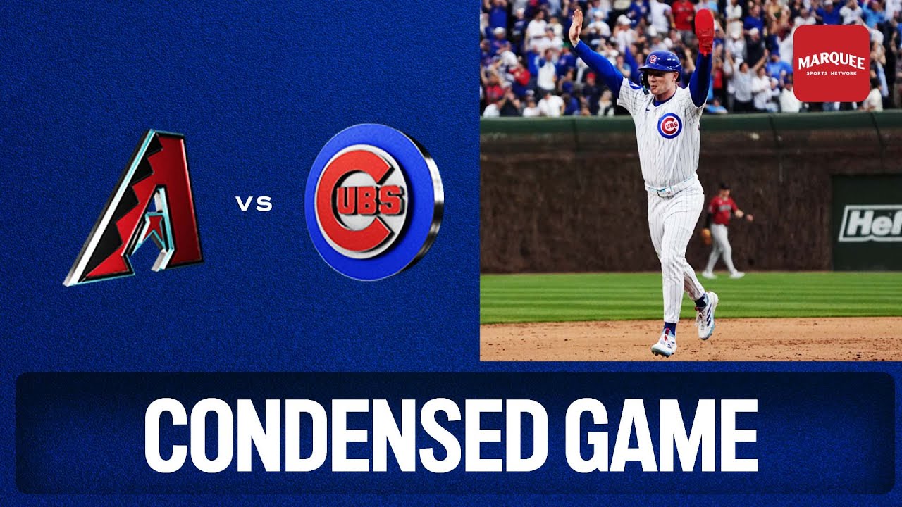 Condensed MLB game highlights: Cubs, Diamondbacks play 'thrilling' contest at Wrigley Field