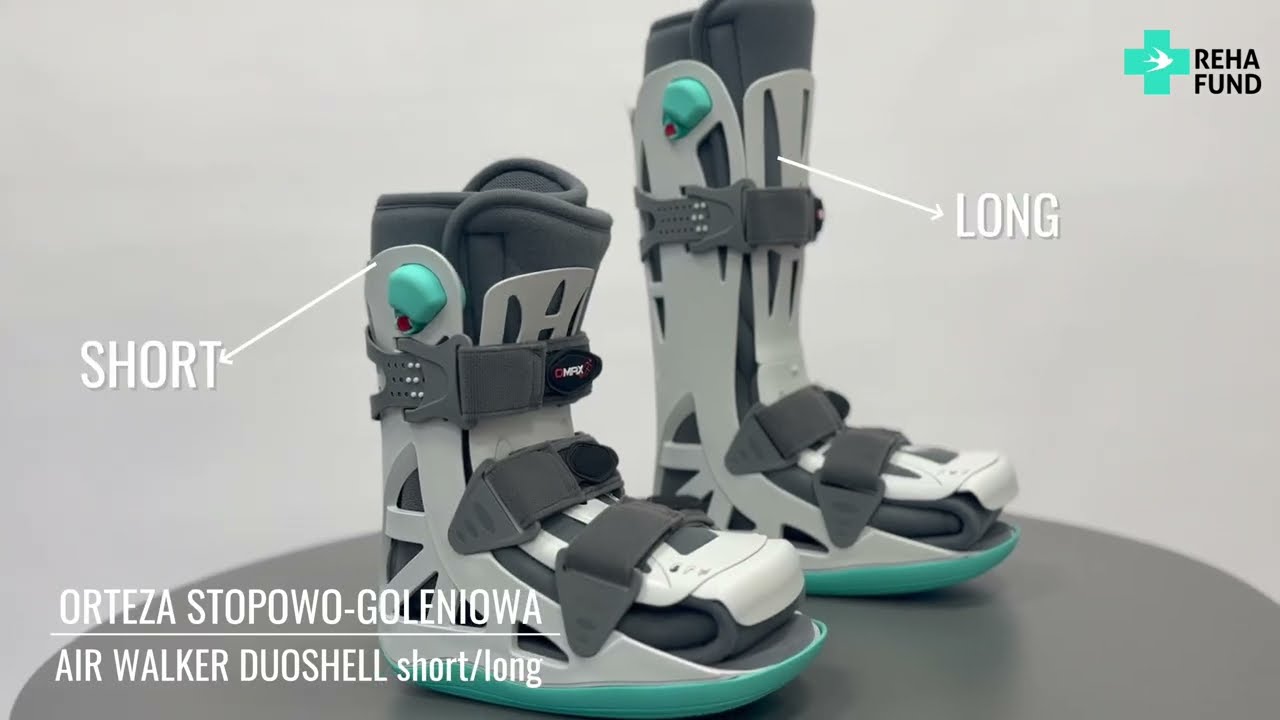 ORTEZA STOPOWO GOLENIOWA AirWalker Duoshell Short/Long