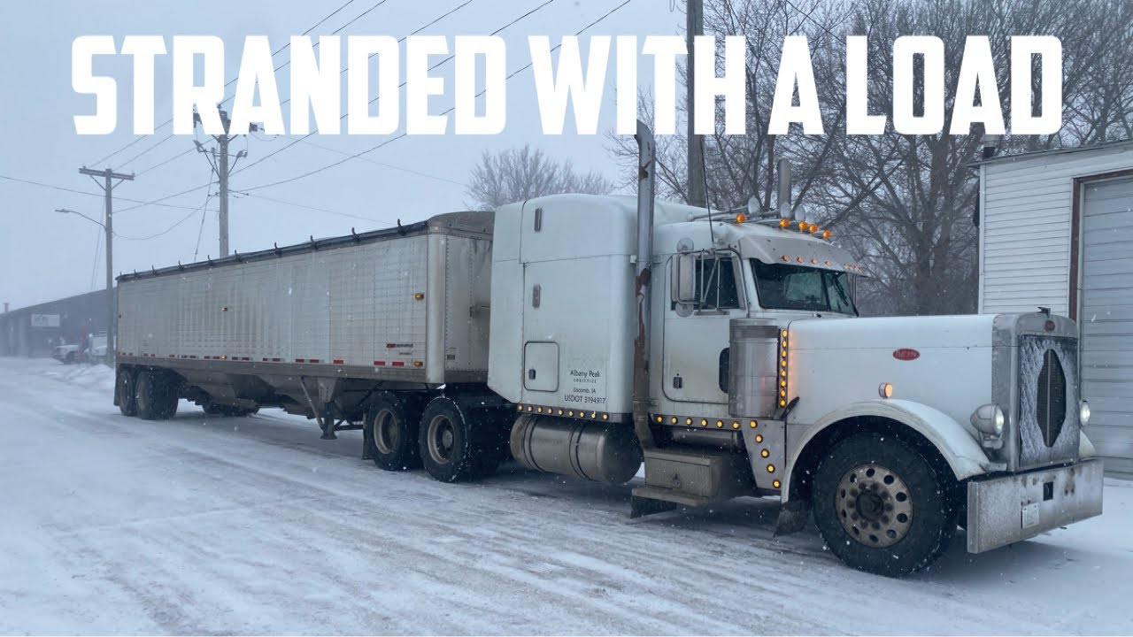 Stranded With A Load Of Beans! Cargill Closed! (Hopper Bottom Trucking)