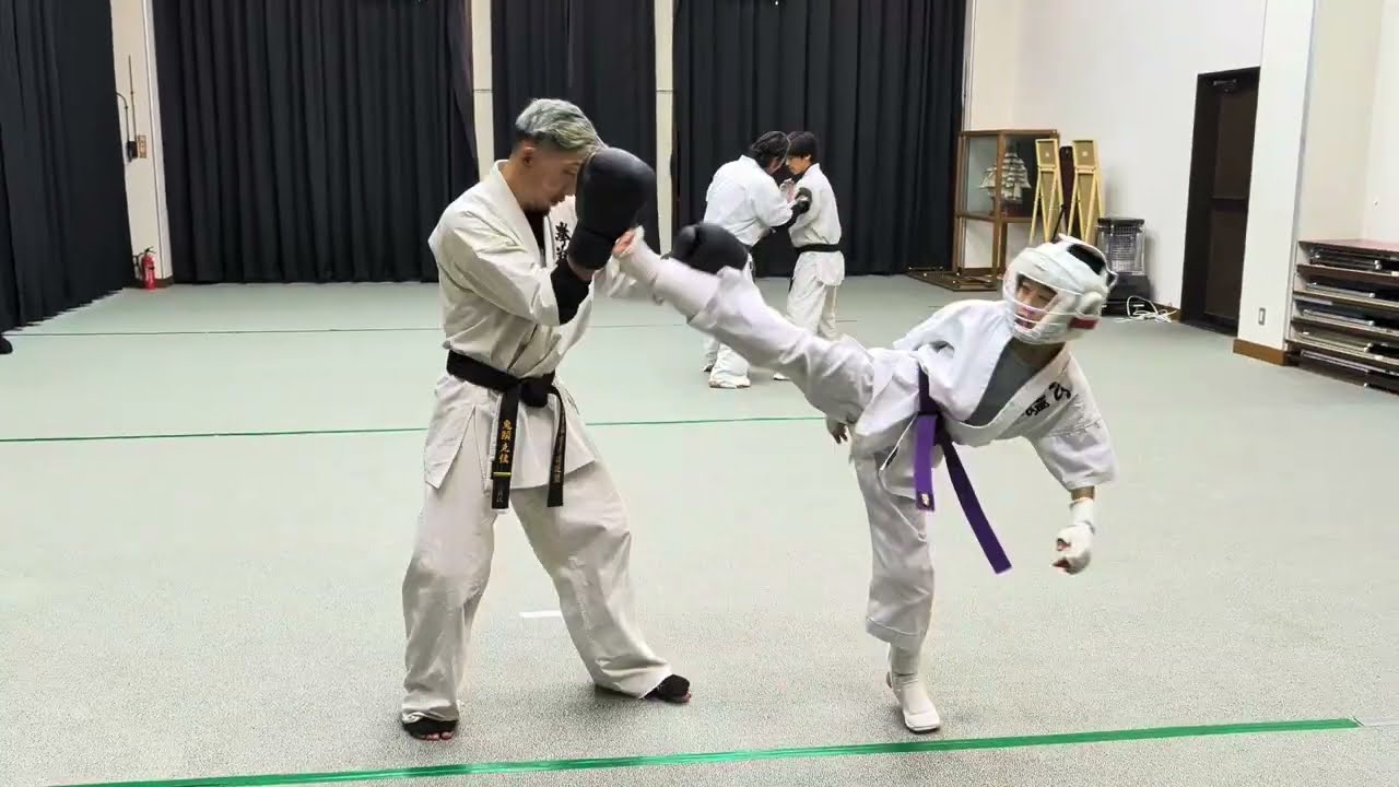 【心想流空手・練習　岐阜県山県市（やまがたし）】  　　2025年12月4日（木）　　Fullcontact Karate  Gifu-Japan