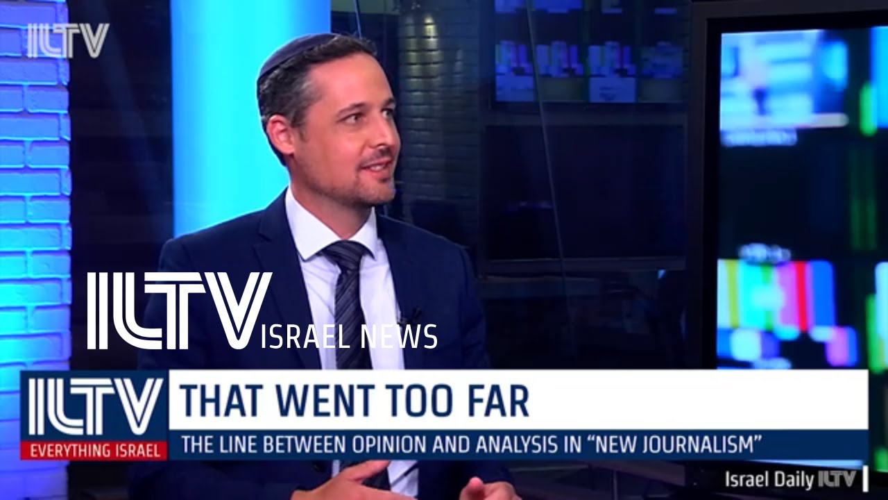 The line between opinion and analysis in &ldquo;new journalism&rdquo; - Alex Traiman