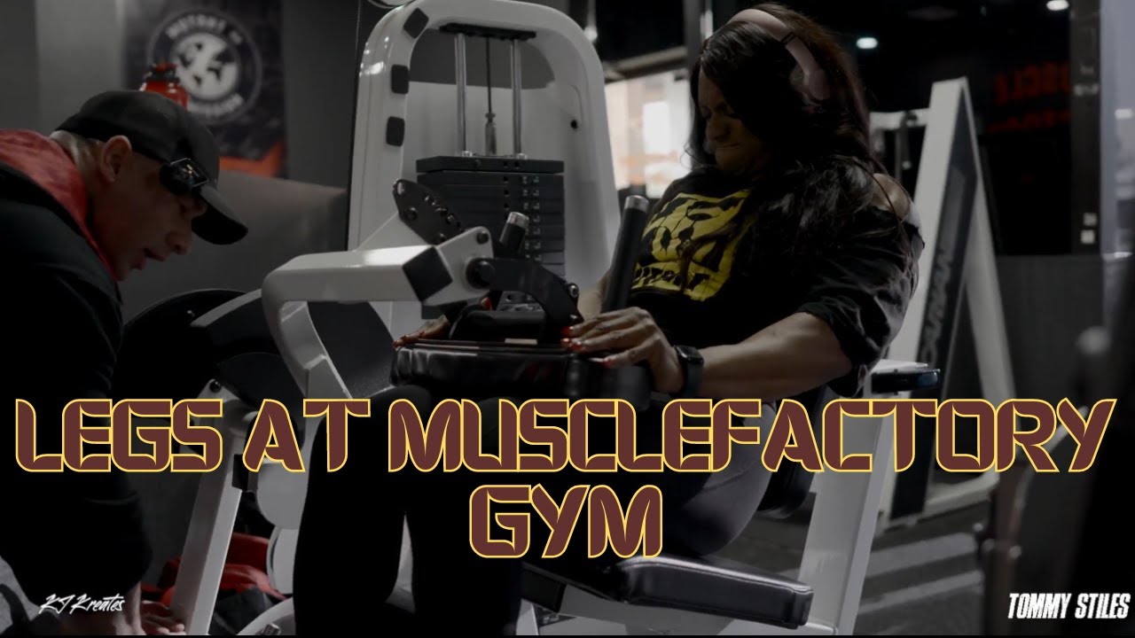 MUTANT LEG DAY WITH 4X MS OLYMPIA ANDREA SHAW