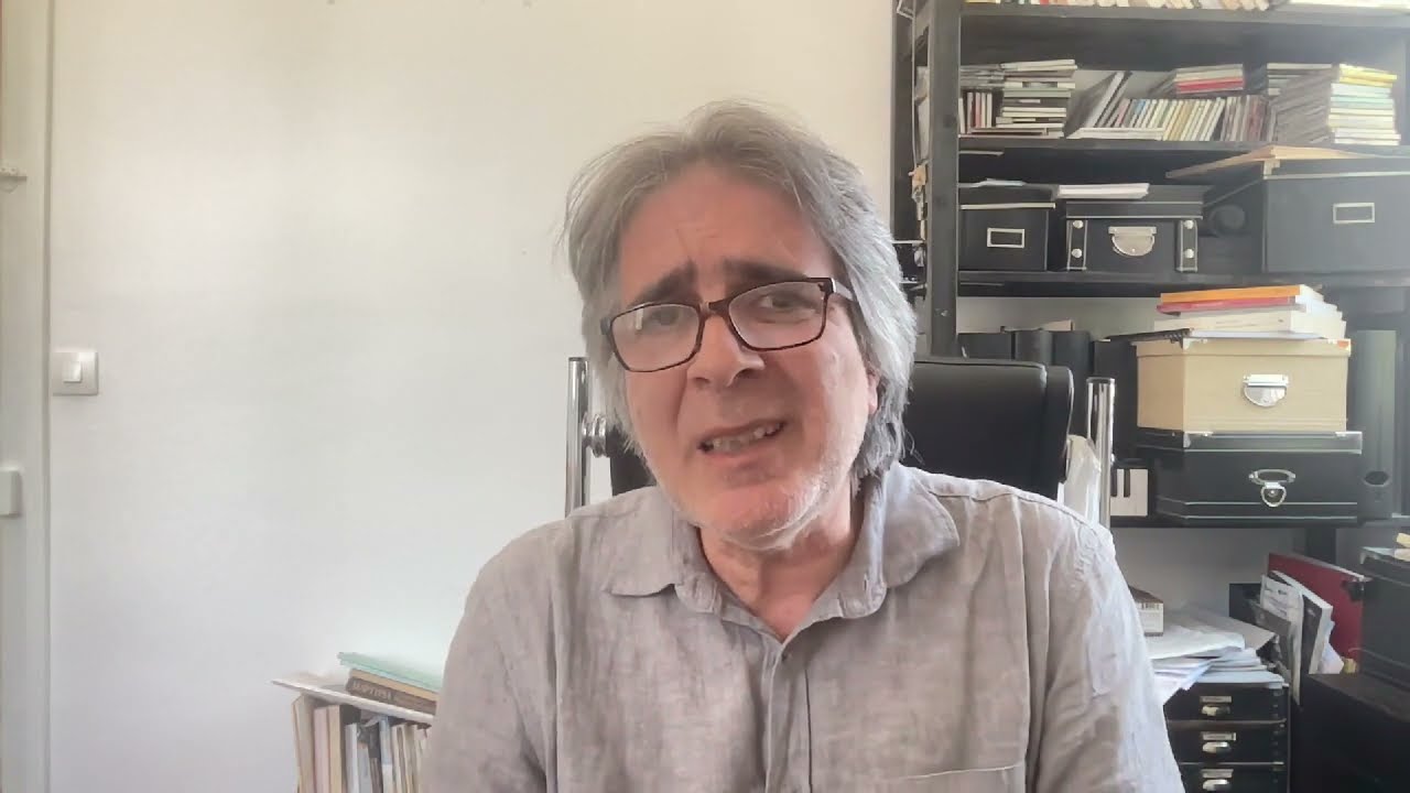 Alexandros Markeas short talk on his piece Living Happily During The War