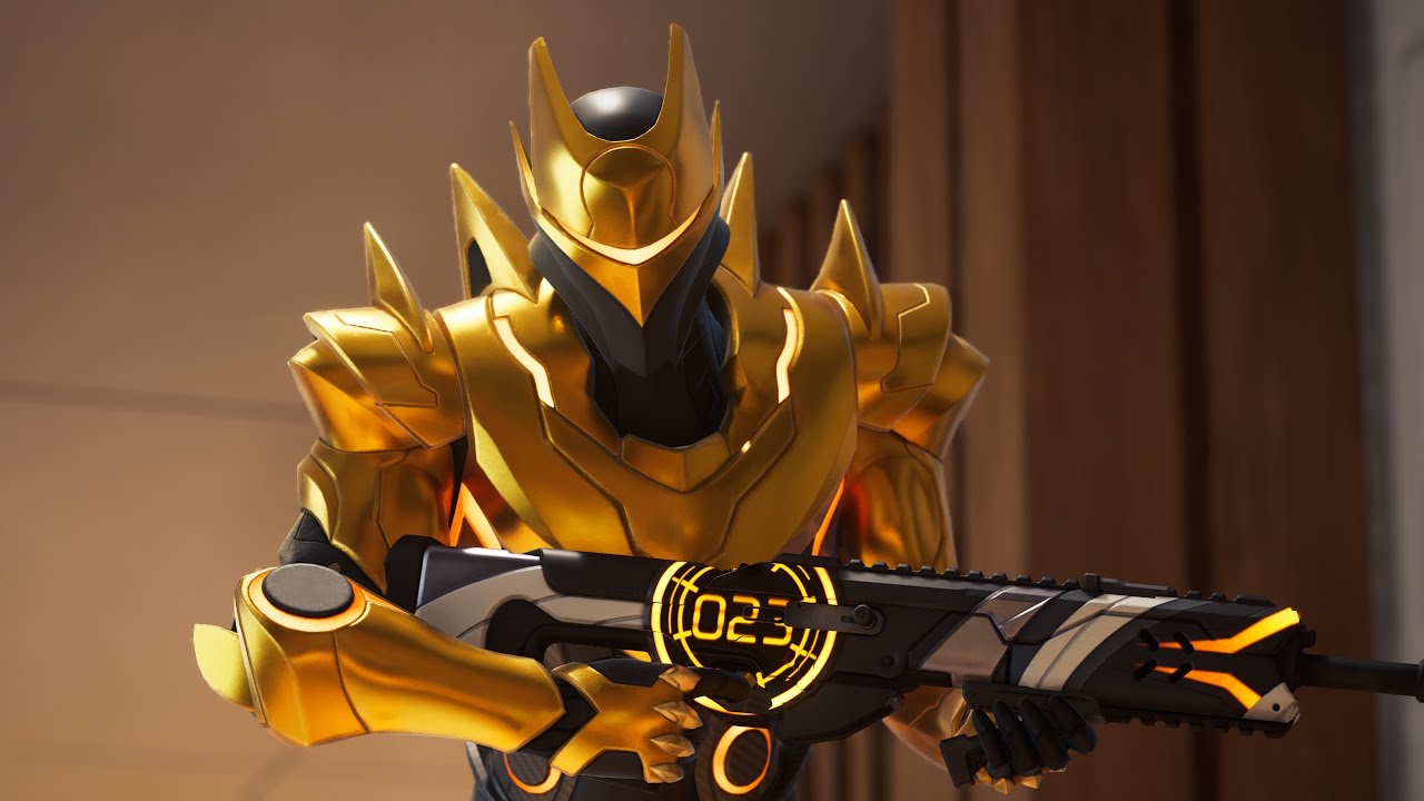 O.M.E.G.A. Suit Alpha (O.M.E.G.A. Suit Gold) | Fortnite CH6S3 Showcase Gameplay