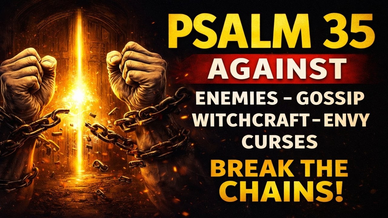 🔥 Psalm 35 Prayer to Destroy Spells, Enemies & Every Evil Work