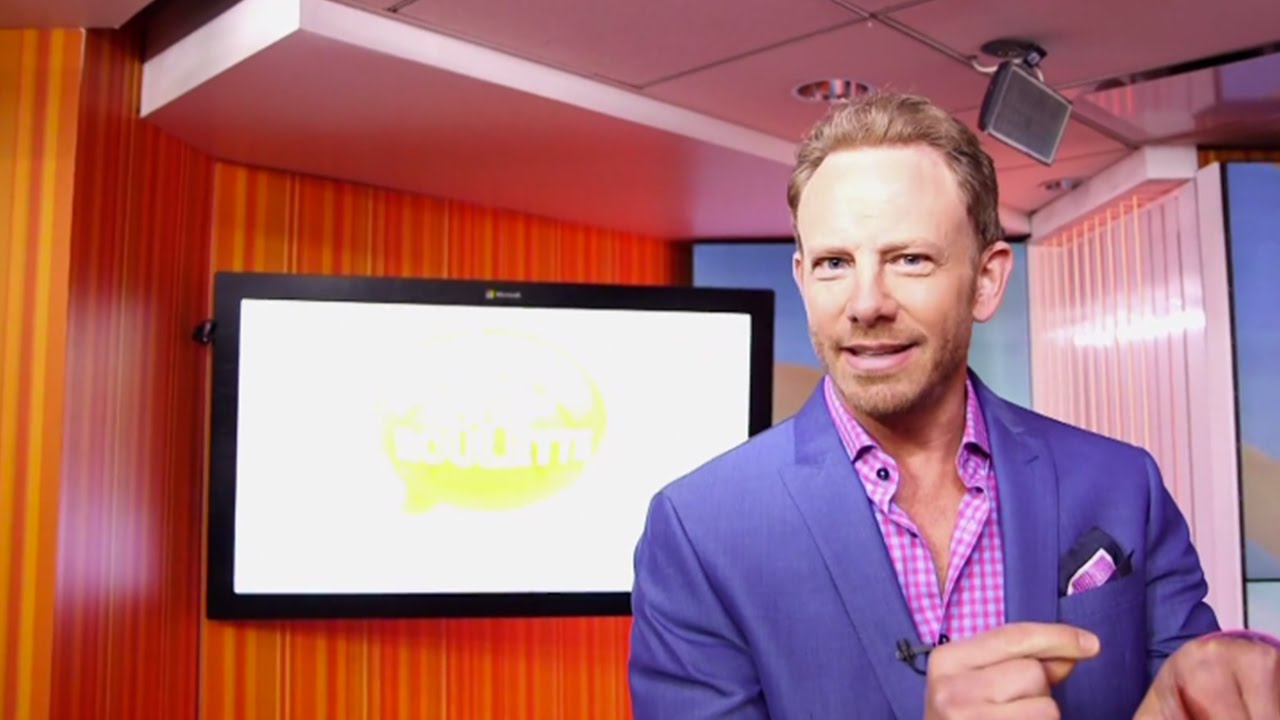 For Ian Ziering, Reality Is A Slap In The Face | Orange Roulette | TODAY
