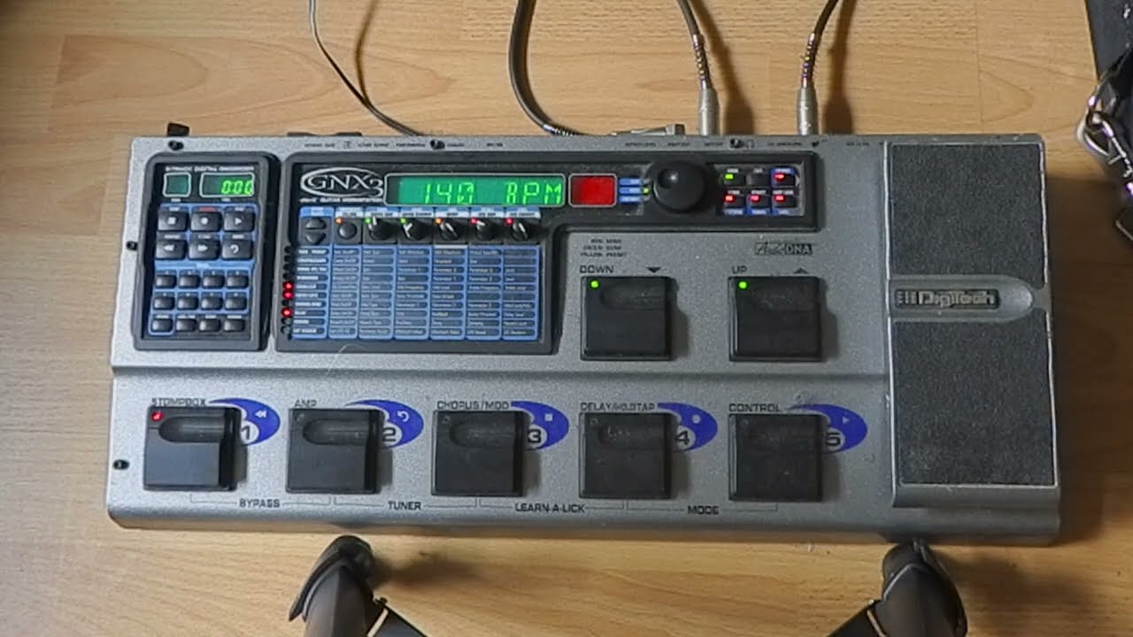 Digitech GNX3 Drum Patterns Demo