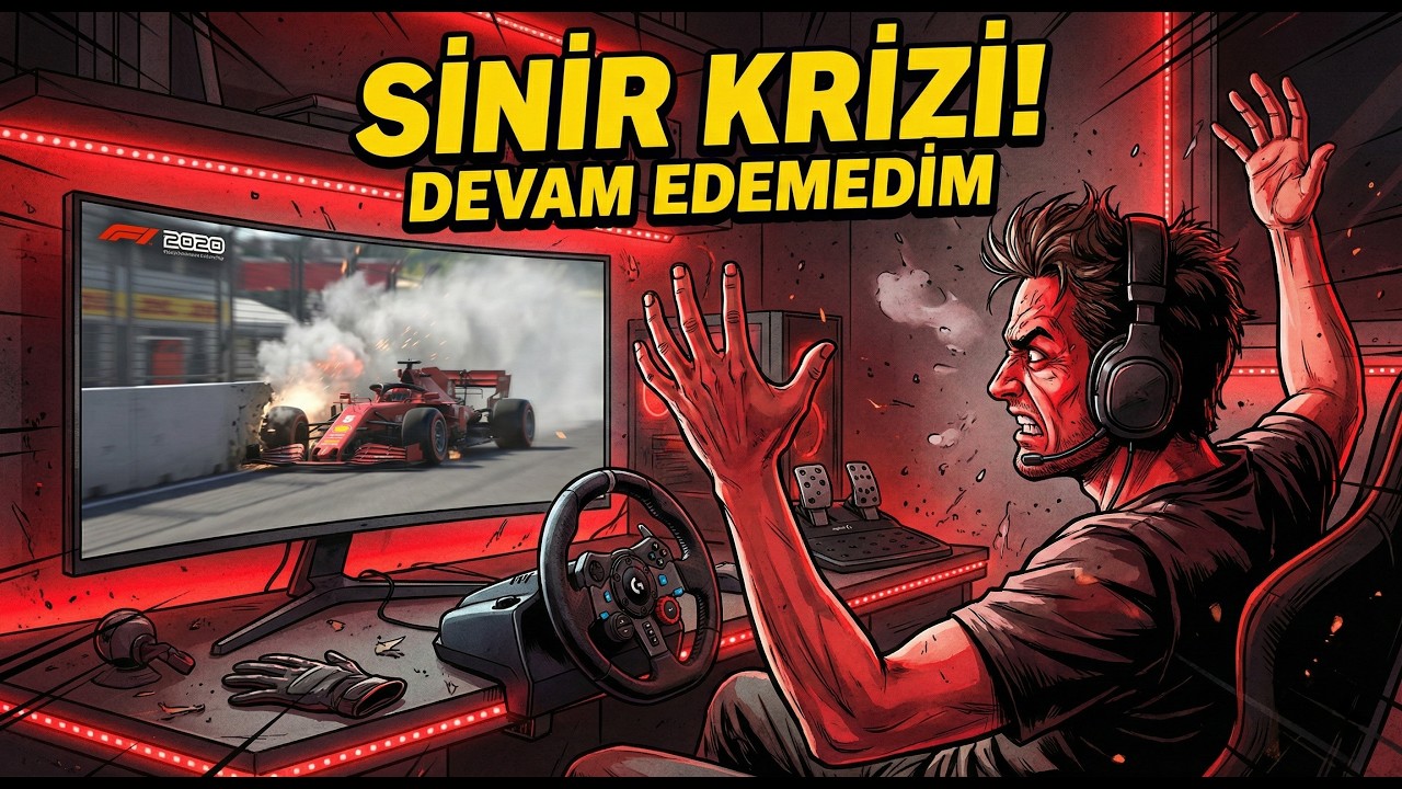 Hata Yaptık: F1 Çok Zormuş!  | F1 2020 [G29]