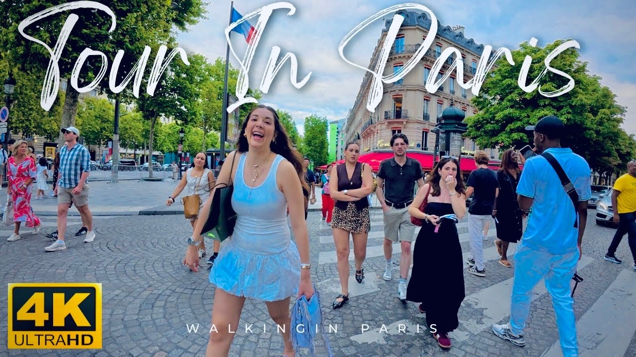 🗼 Paris 4K City Tour | A Cinematic Journey Through France’s Capital 🇫🇷🎞️ #paris #travel #4kwalk