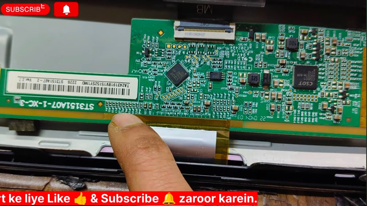 No display problem solution | led tv panel repair | led tv repairing course | ST3151A05-8-XC-4