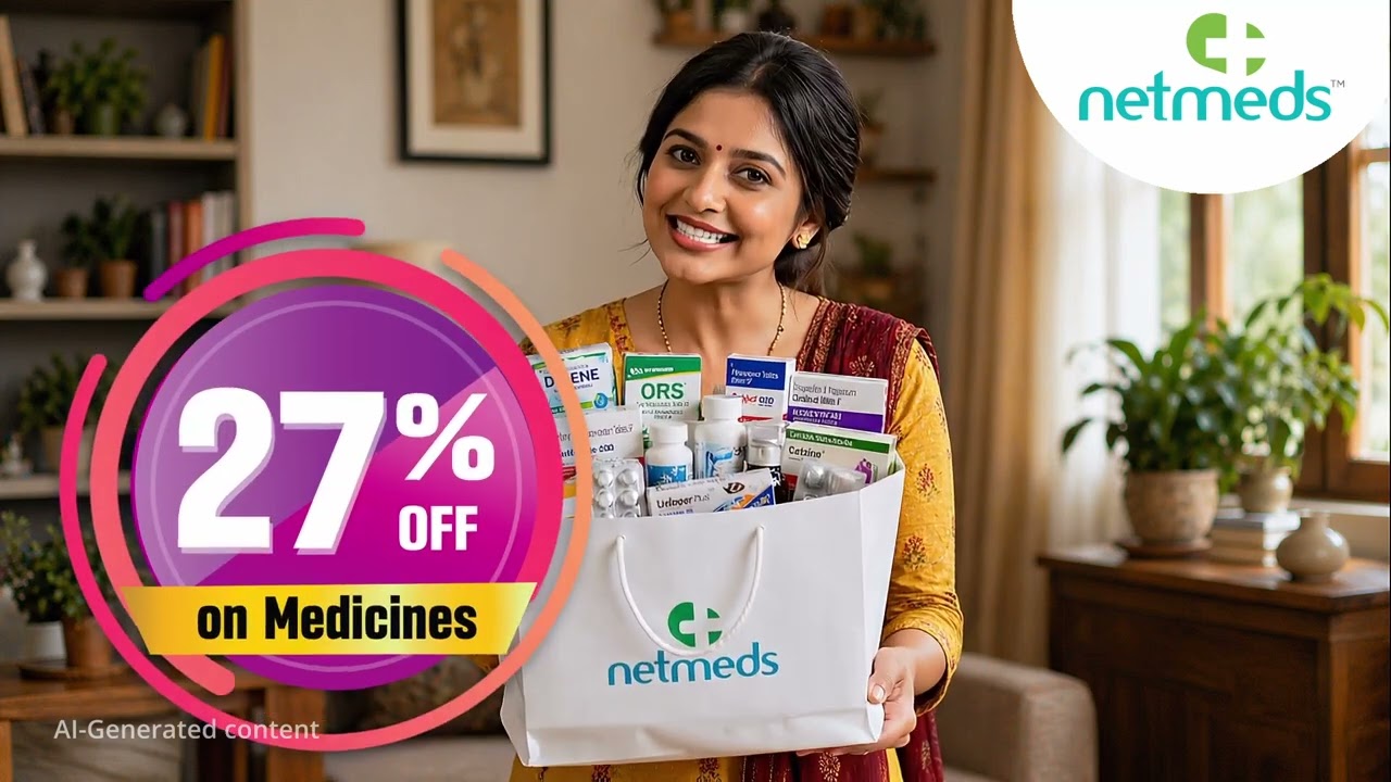 Netmeds Max Savings Week | 1&ndash;7 Every Month | Get 27% OFF on Medicines