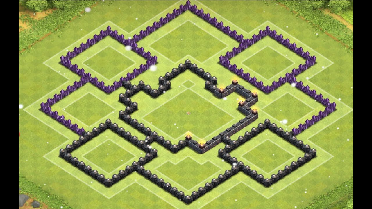 Clash of Clans | TH8 Anti-Air War Base