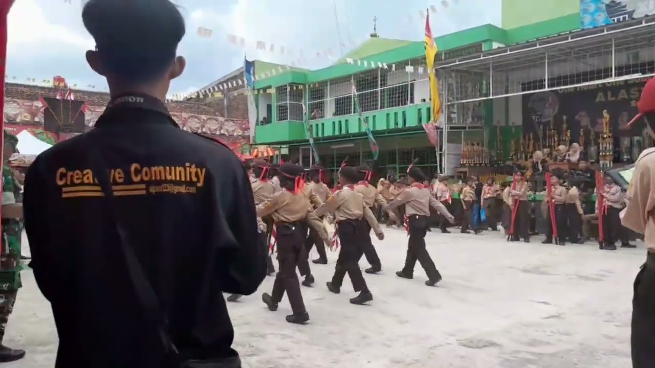 Penampilan LKBB Pramuka SDN Pangalengan 05 di Alaska XI SMP Bina Negara 2 Baleendah Tahun 2023