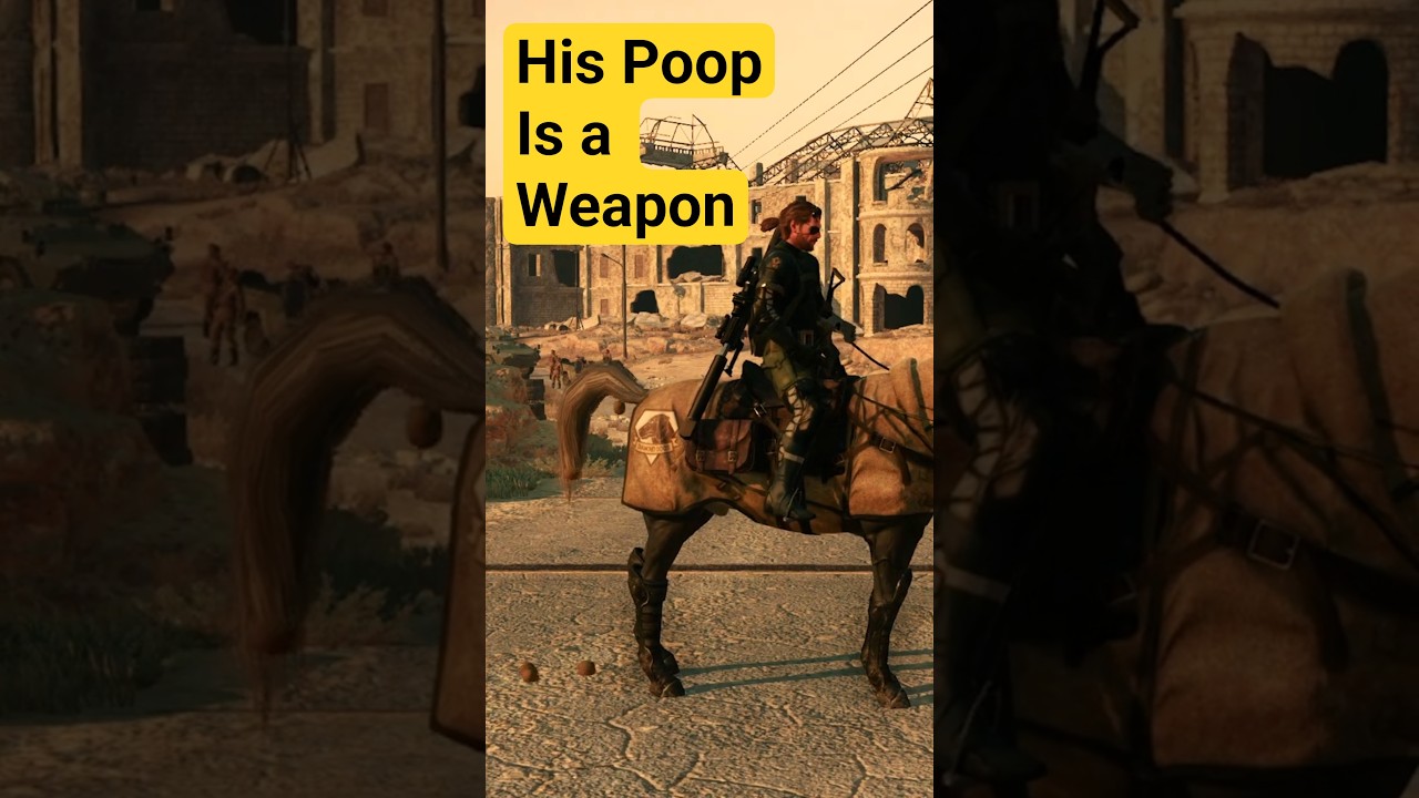 Самый недооценённый союзник в MGSV? D-Horse #mgsv #phantompain #metalgearsolid