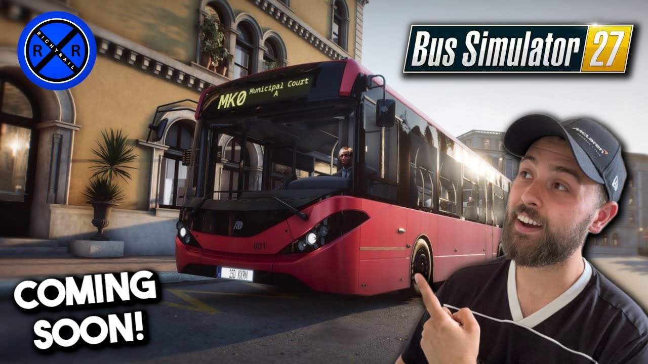 Моя РЕАКЦИЯ на Bus Simulator 27! — Чего нам ожидать?!