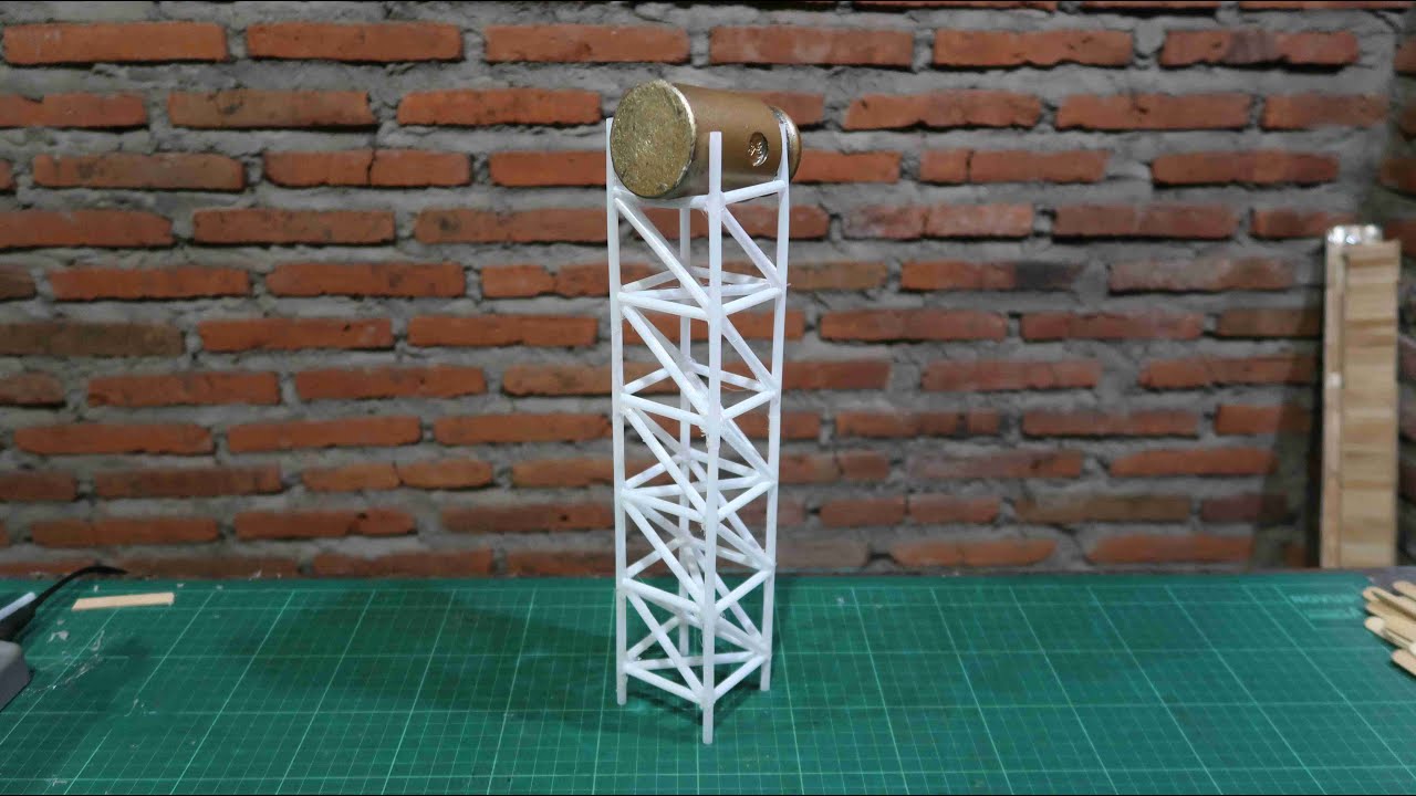 How to make a strong tower using straws