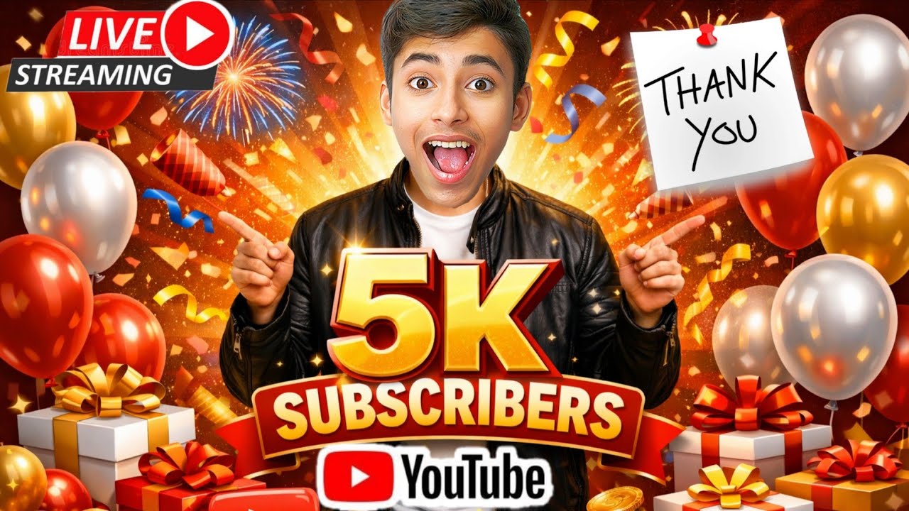 Bawaal dude is live! (5k SUBSCRIBERS)🔥