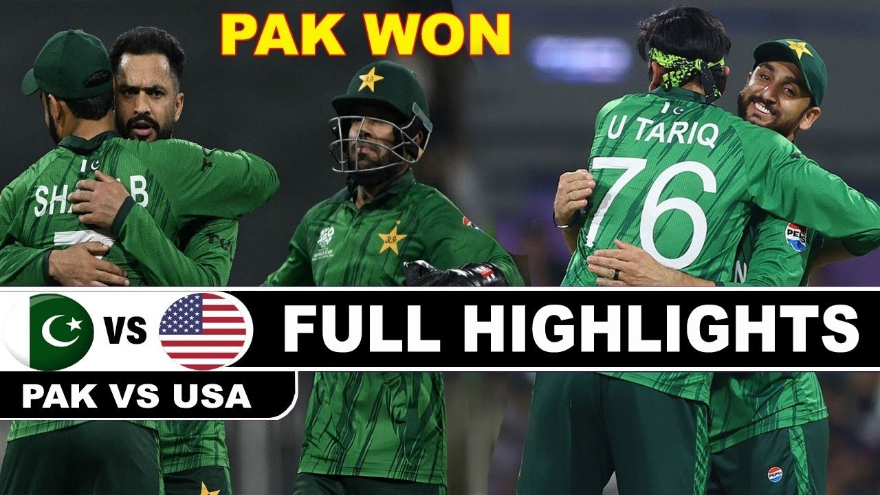 FULL HIGHLIGHTS | PAKISTAN VS USA ICC T20 WORLD CUP 2026 MATCH HIGHLIGHTS | PAK VS USA