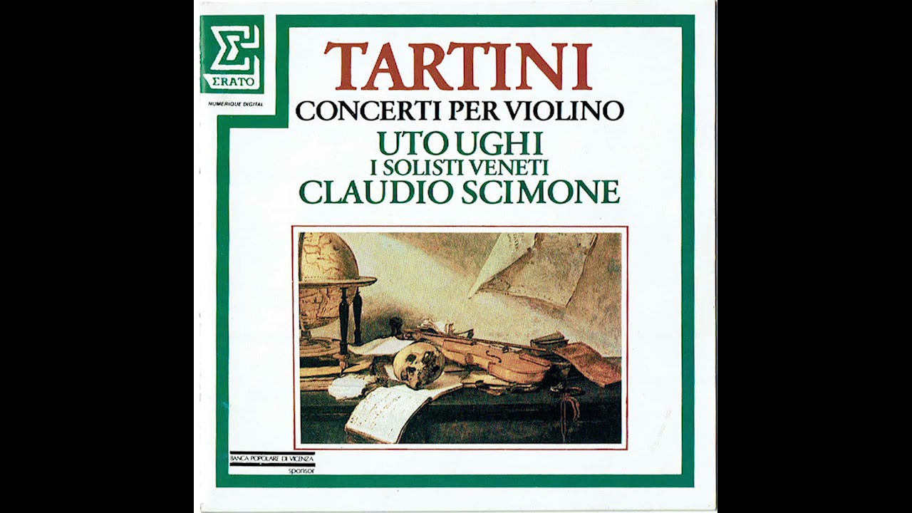 Tartini Violin Concerto A-major D.96 Uto Ughi Claudio Scimone