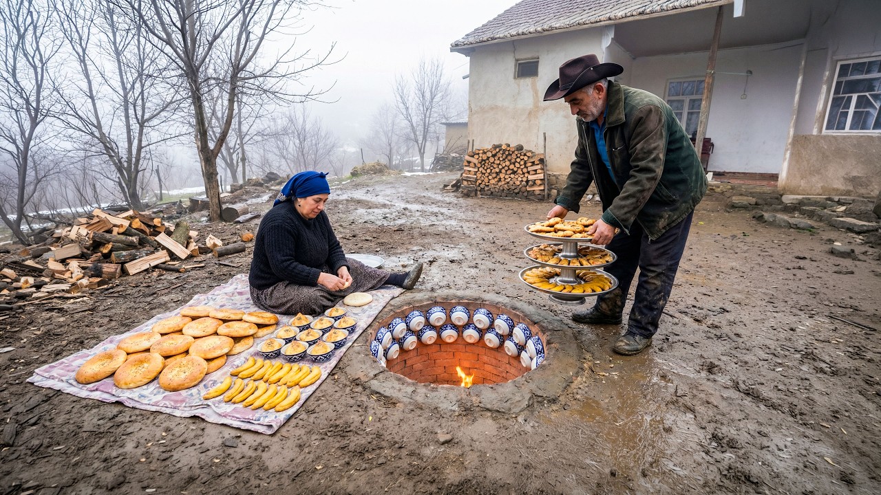 An Inspiring Story of Humanity | The Daily Life of an Elderly Couple in the Mountains