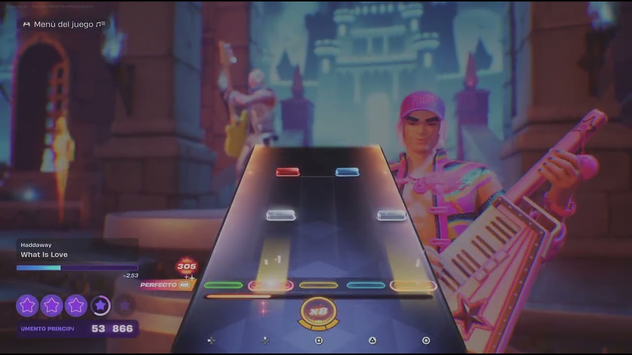 Fortnite Festival - What Is Love by Haddaway - on lead