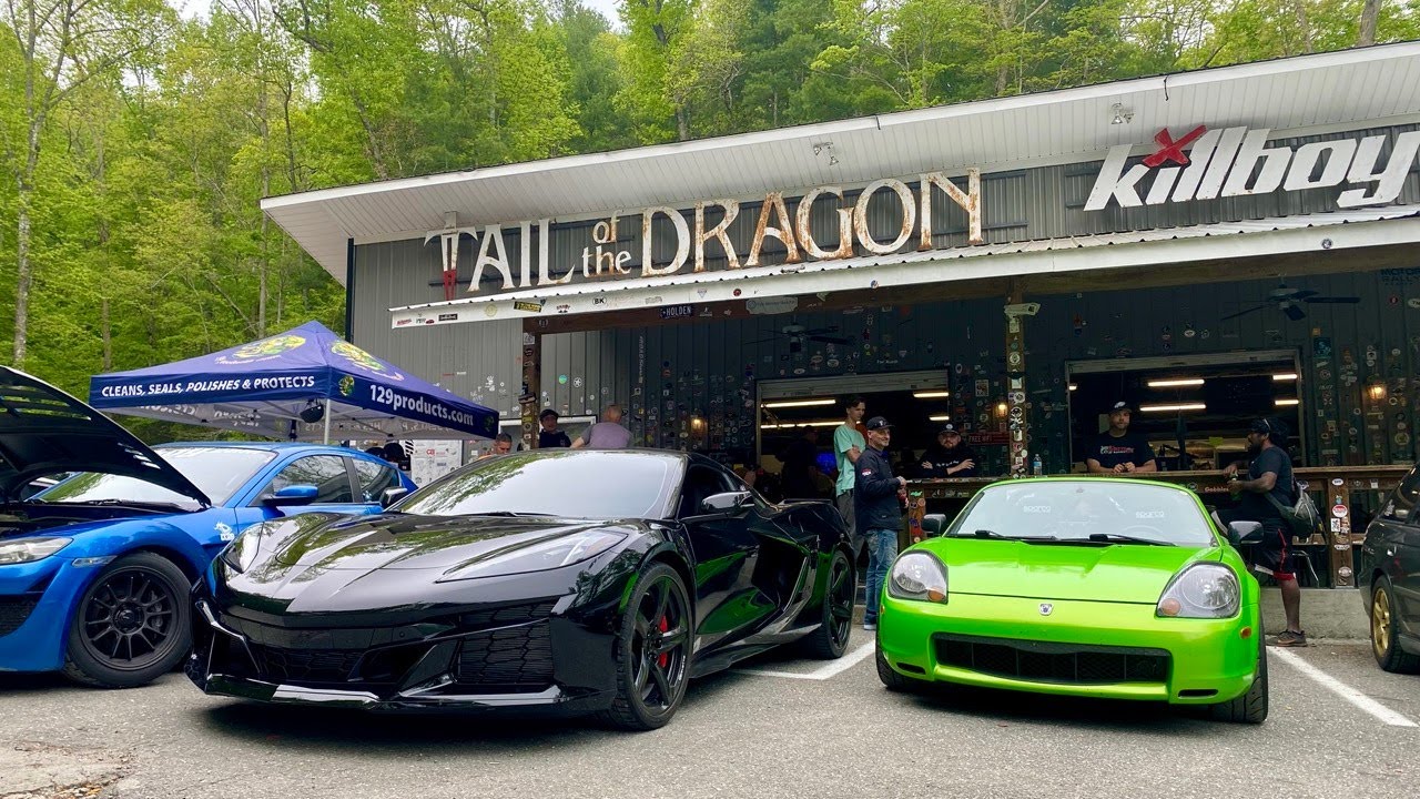 TougeFest Spring 2023 Tail of the Dragon Flybys