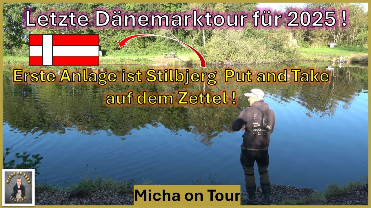 Forellenangeln in Dänemark bei Stilbjerg Lystfiskeri ! / Schwierige Bedingungen !  #fishing #angeln