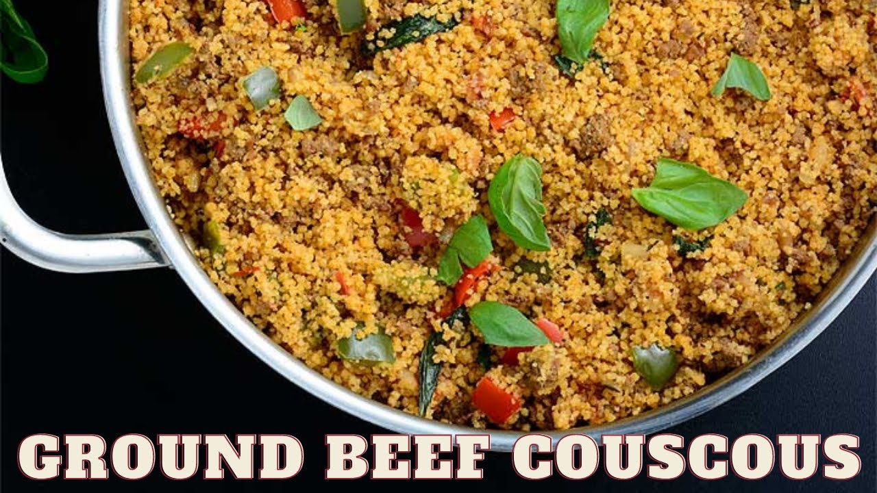 Beef & Vegetable Couscous dinner in 20 minutes