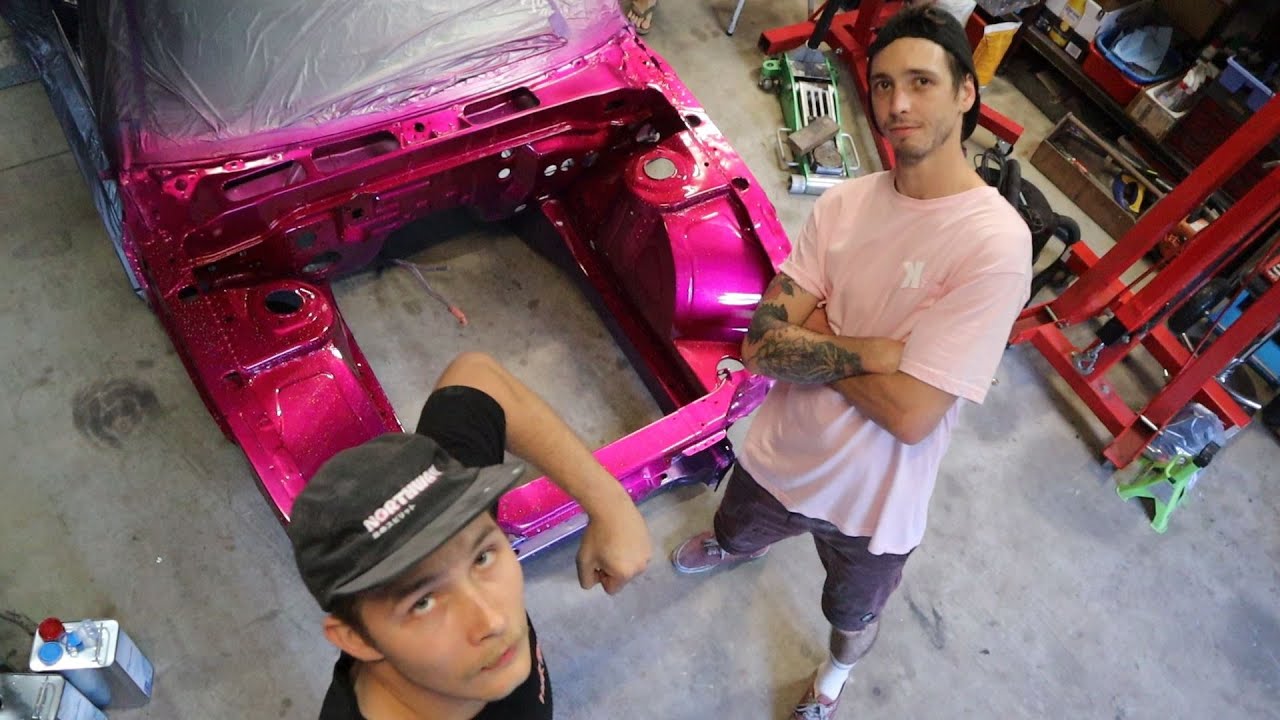 Resurrection of 180sx - Engine Room and Interior Blitzkrieg!!