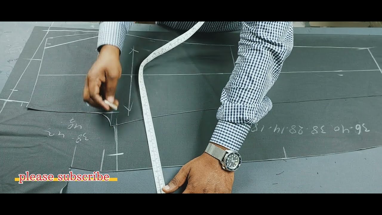 New model Italian pant cutting | gent's pant cutting and stitching|फिटिंग वाली पैंट कटिंग आसान तरीका