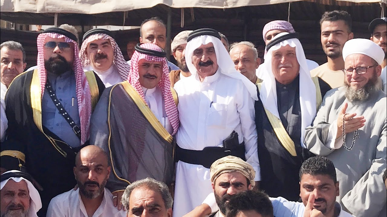 الشيخ نواف عبدالعزيز #الملحم  في ضيافة ماجد #الرفاعي #درعا #حوران