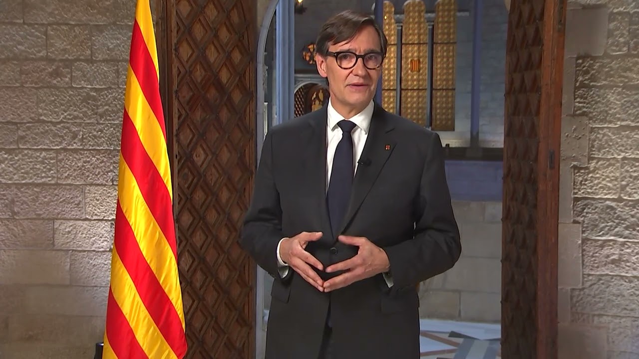 El discurso del president de la Generalitat, Salvador Illa, por la Diada Nacional de Catalunya