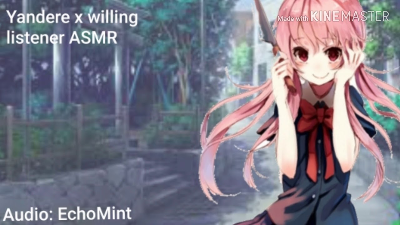Yandere x Willing listener ASMR| anime| roleplay