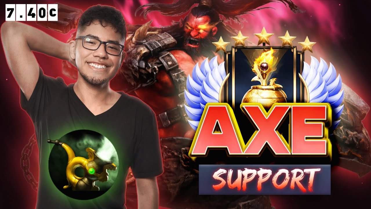¡NO HAY LÍNEA DIFÍCIL PARA EL AXE SUPPORT! 🔥¿TU MID FEDEO 4 VECES? Con este HÉROE ESCALAS FACILMENTE