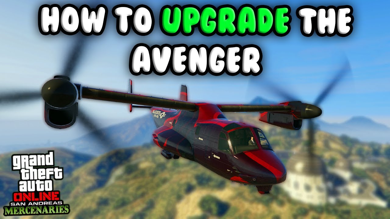 How to UNLOCK New Avenger Upgrades in GTA Online Mercenaries DLC