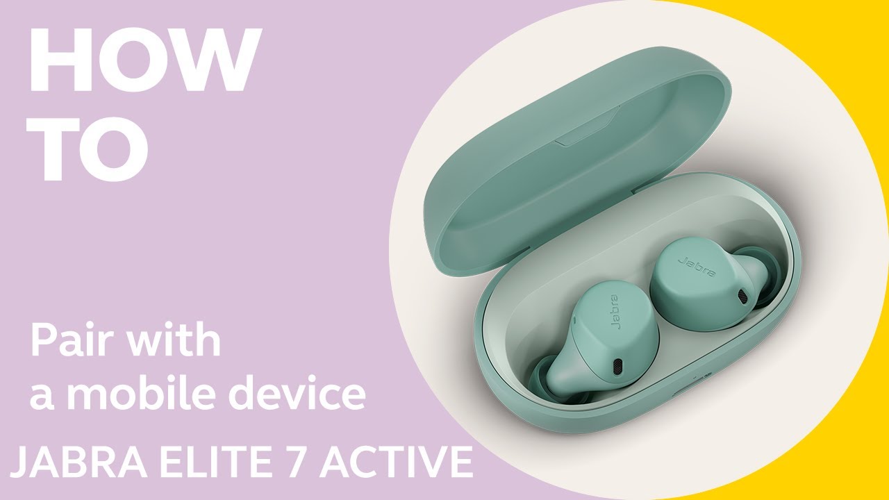 Jabra Elite 7 Active: How to pair & connect | Jabra Support