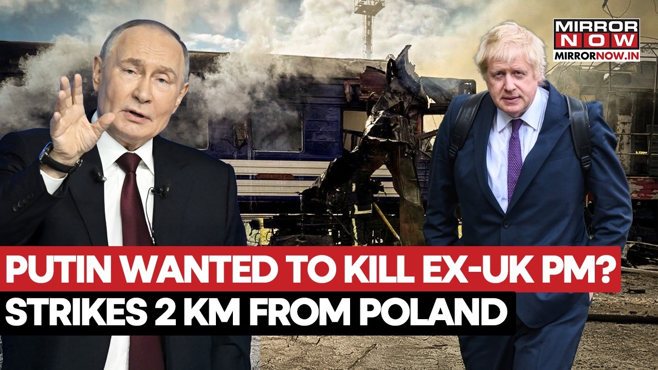 Russia Strikes Just 2 KM From Poland: Boris Johnson & Ex-CIA Chief Petraeus Narrowly Escape Death