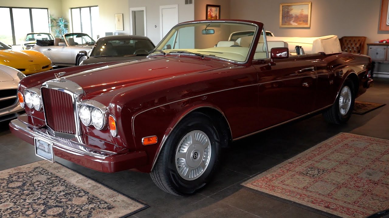 1987 Bentley Continental Convertible (408214) - Walkaround | Daniel Schmitt & Co.