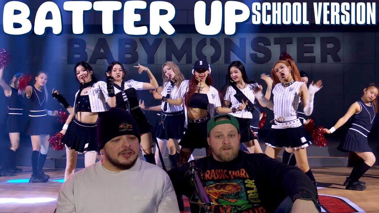 BABYMONSTER - 'BATTER UP' LIVE PERFORMANCE (School Ver.) REACTION