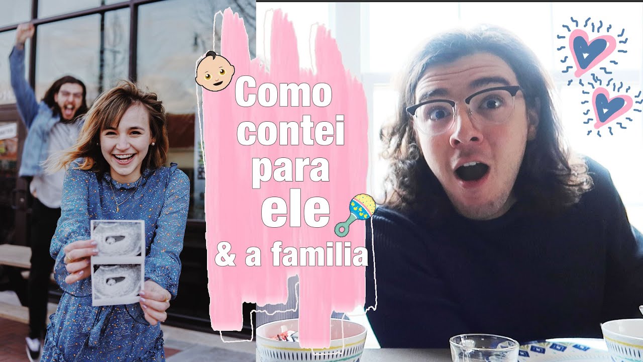 COMO REVELEI QUE ESTOU GR&Aacute;VIDA &hearts;