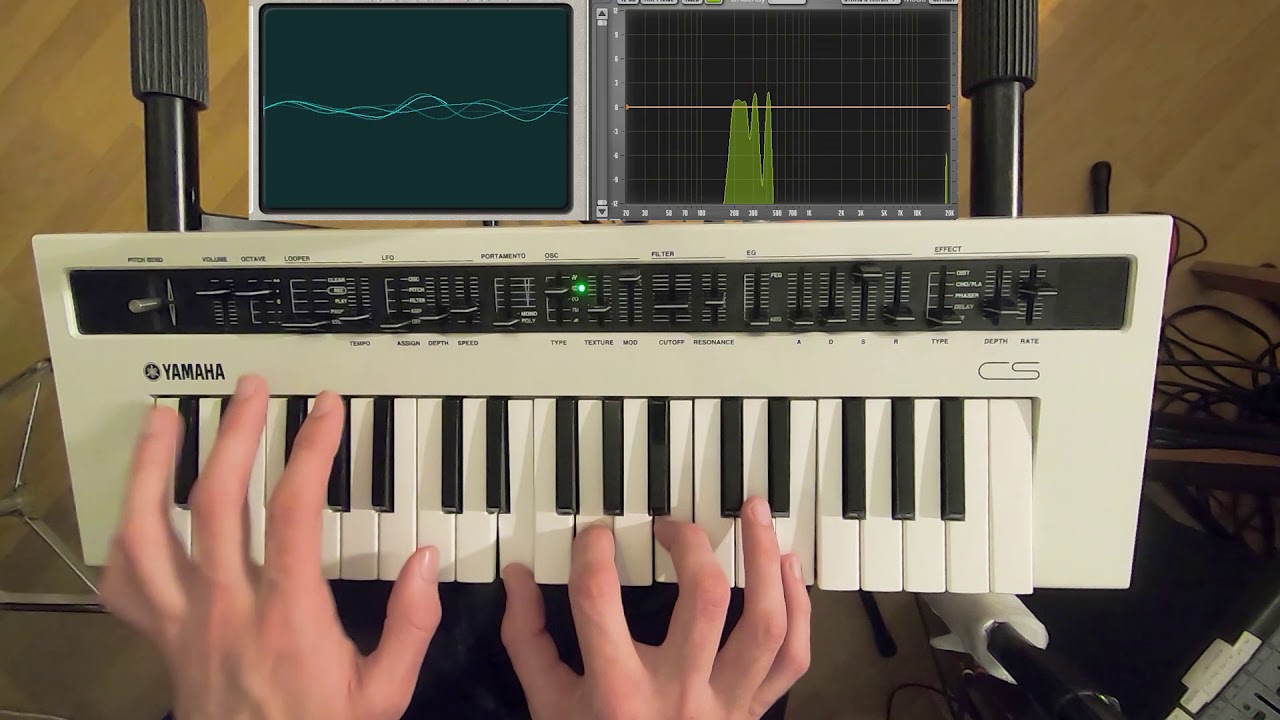 Yamaha Reface CS: Organ sound synthesis