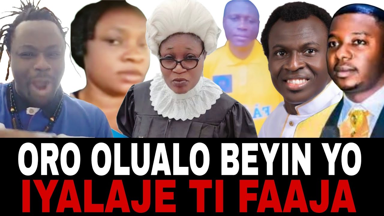 HA!! IYALAJE TI TU PEREPERE ASIRI NIPA ORO AWIKOKO,  PROPHET OLU ALO,   AGBALA GABRIEL ATI ...