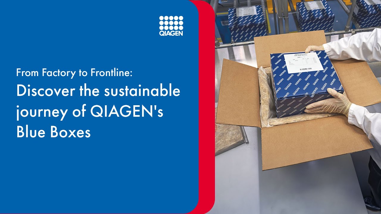 From Factory to Frontline: Discover the sustainable journey of QIAGEN's Blue Boxes